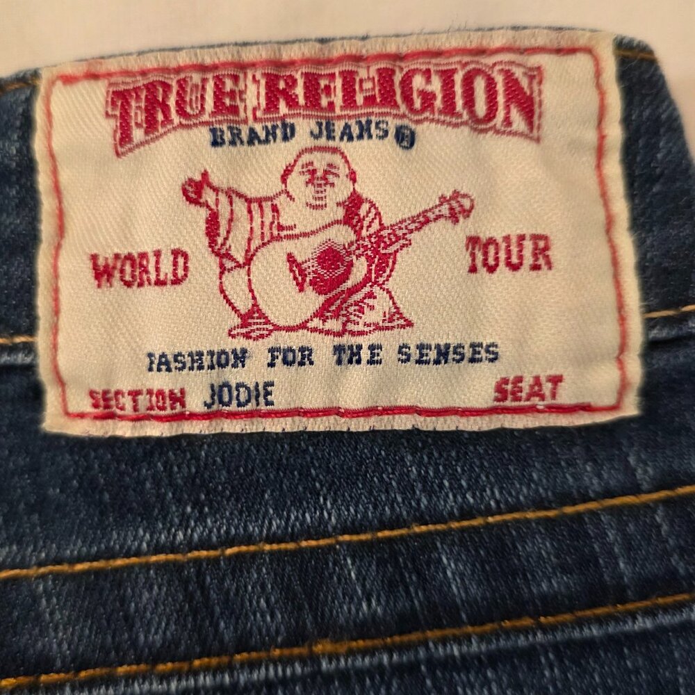 True Religion "Jodie" Women's Denim Jeans, Size 24 - Picture 4 of 9
